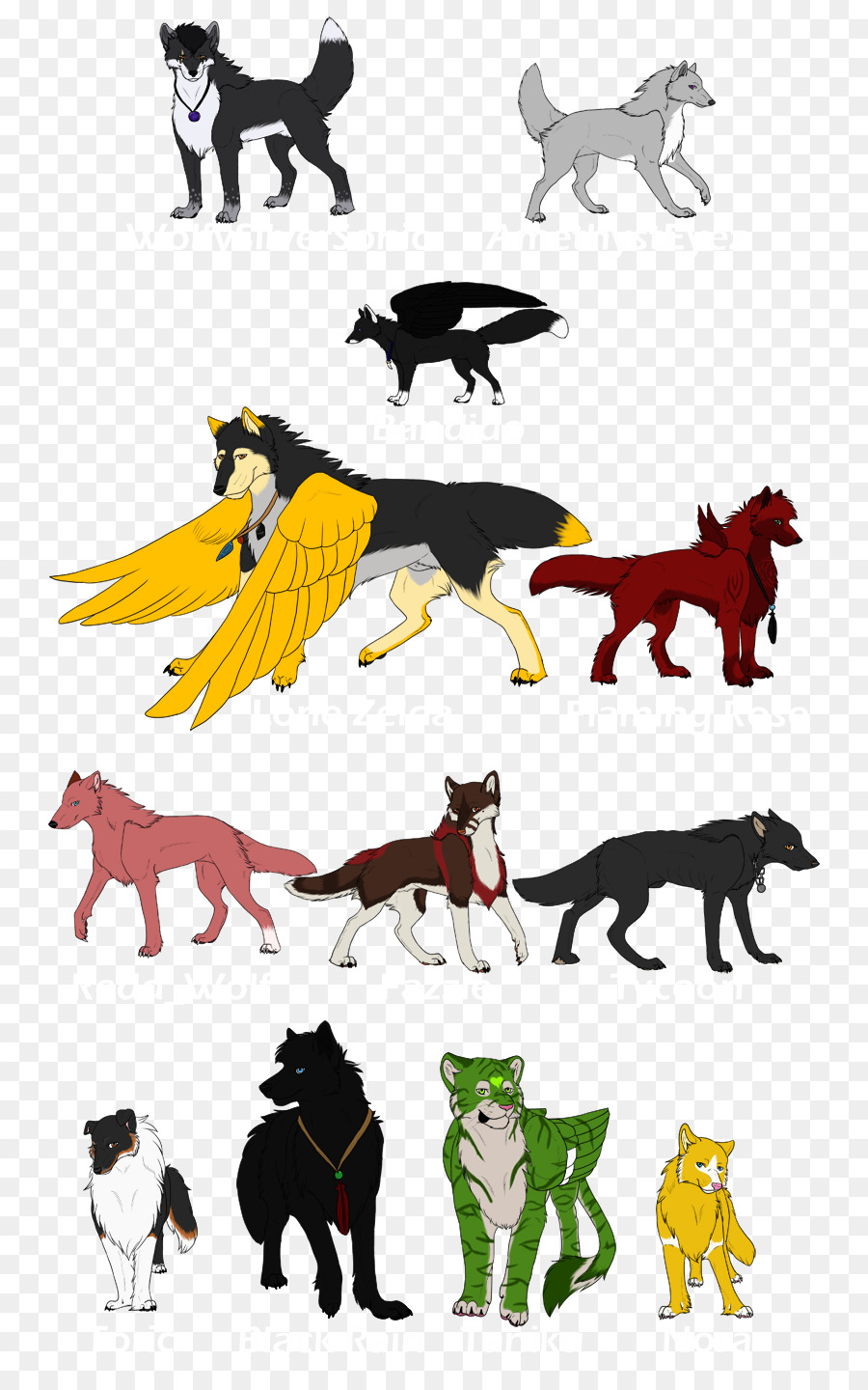 Wolf Cartoon png download - 800*1431 - Free Transparent Pack png Download.  - CleanPNG / KissPNG