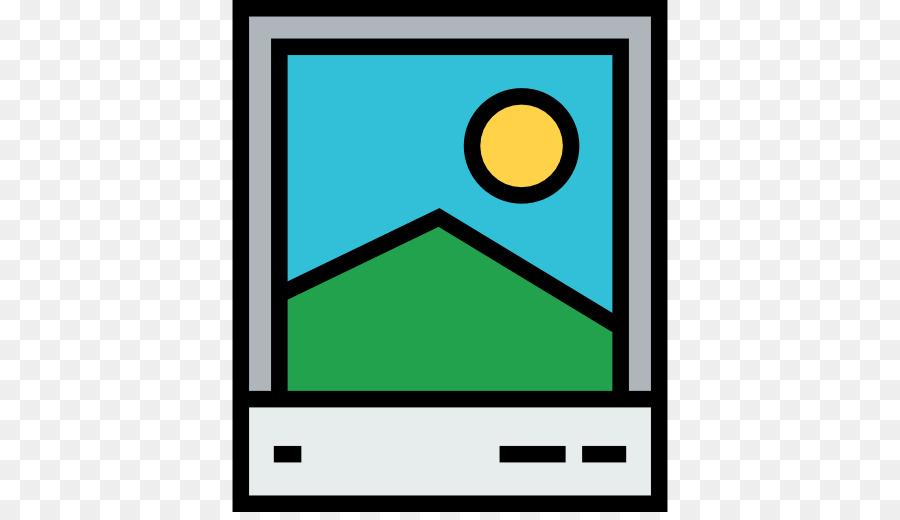 Icone del Computer Fotografia Clip art - polaroid vettoriale