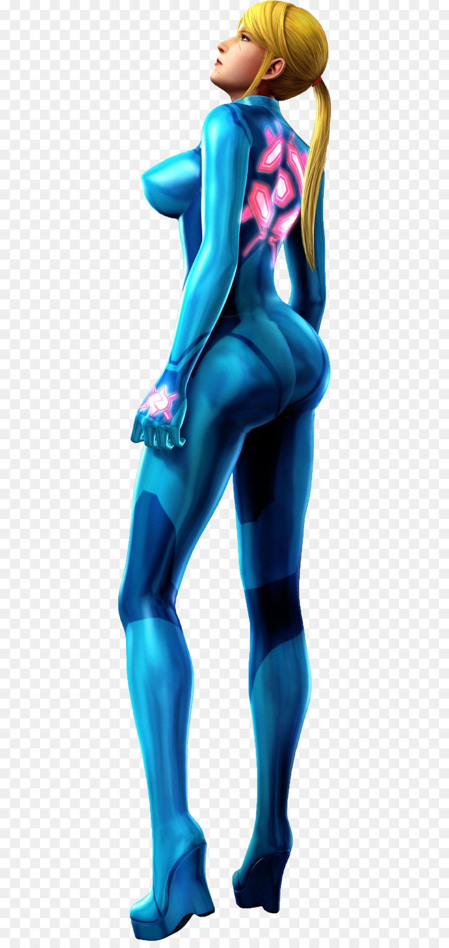 Metroid Other M Electric Blue