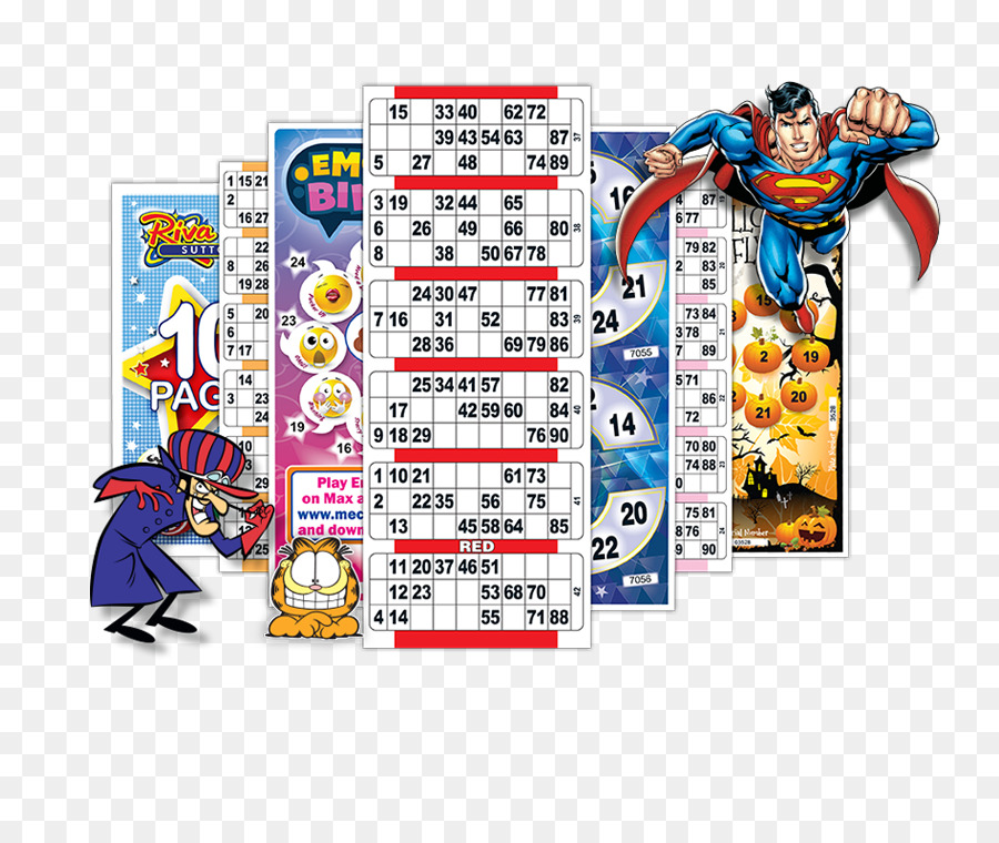 Bingo Graphic design Cowells Freccia Cartoon - Biglietto