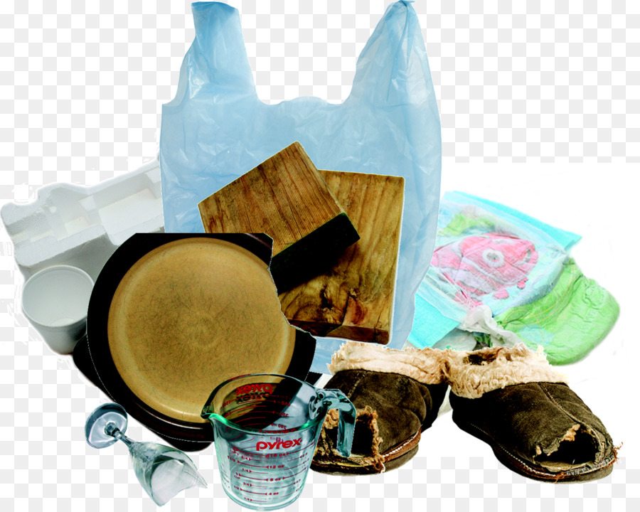 Müll & Abfall, Papier-Körbe, - Container Recycling-Kunststoff - Plastiktüte