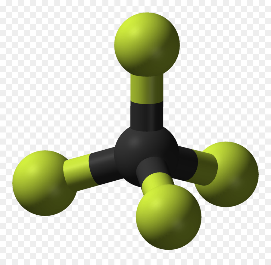 Tetrafluorometano Zolfo tetrafluoruro di Carbonio della Molecola di tetrafluoruro di Silicio - palla