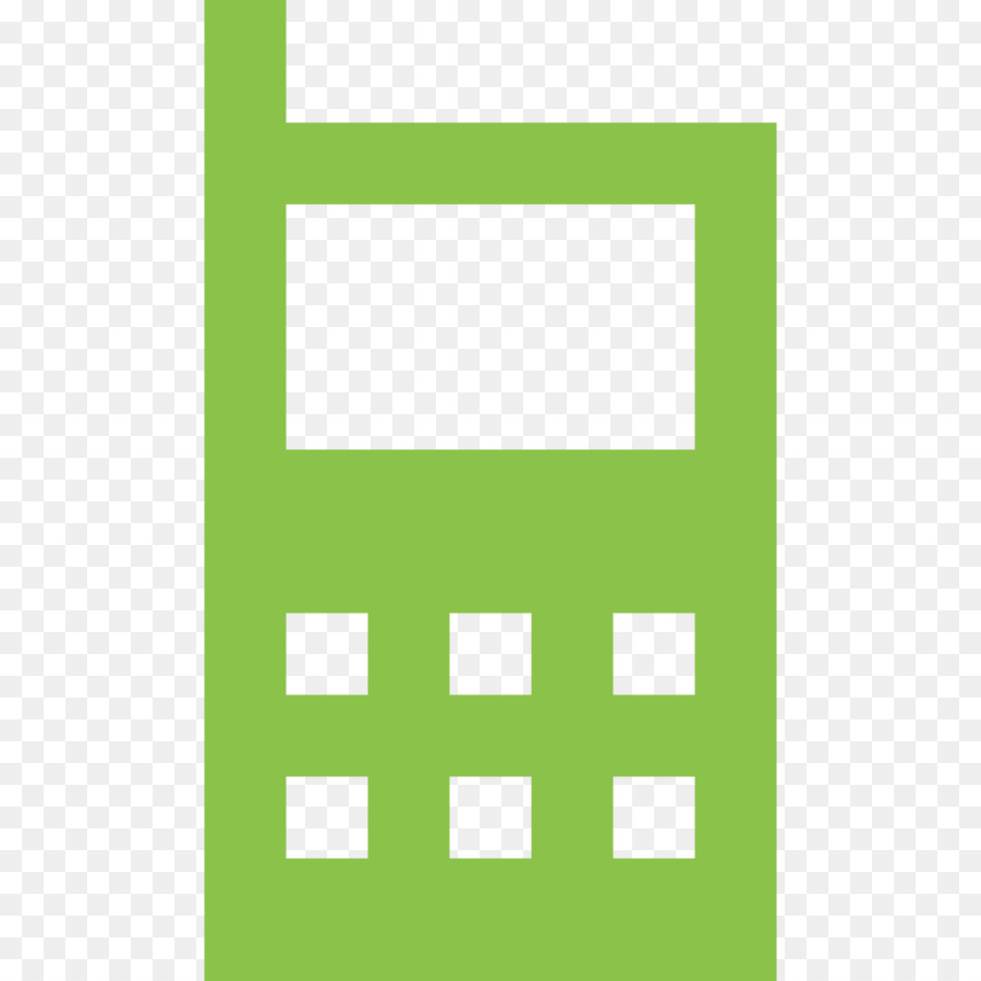 Computer Icone iPhone Telefono Android - colore basso poligono