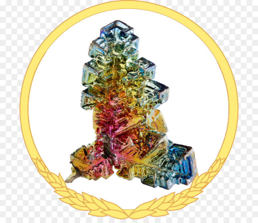 Bismuto Cristallo Minerale elemento Chimico della tavola Periodica - Maratona