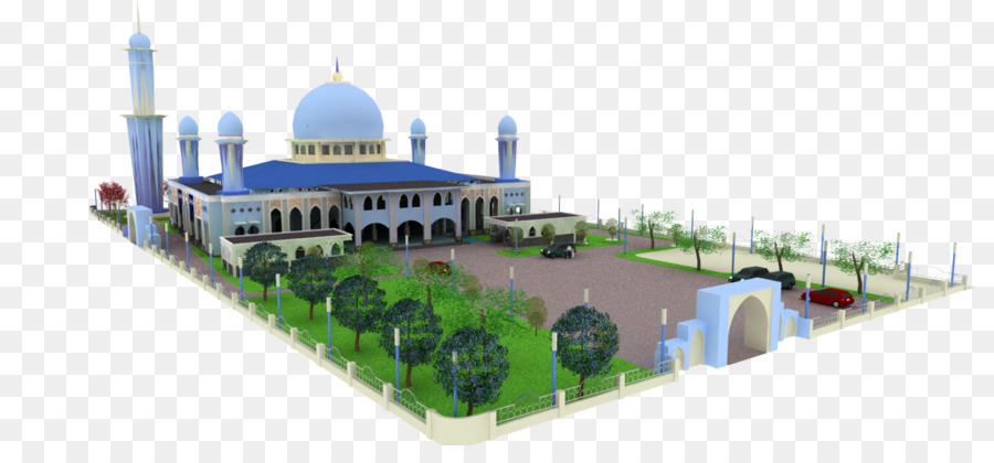 Masjid Ar-Royyan Moschea, Luogo di culto, Jalan Masjid Raya Islam - la moschea di hassan 2