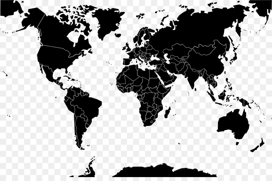 Weltkarte Globe - Indien