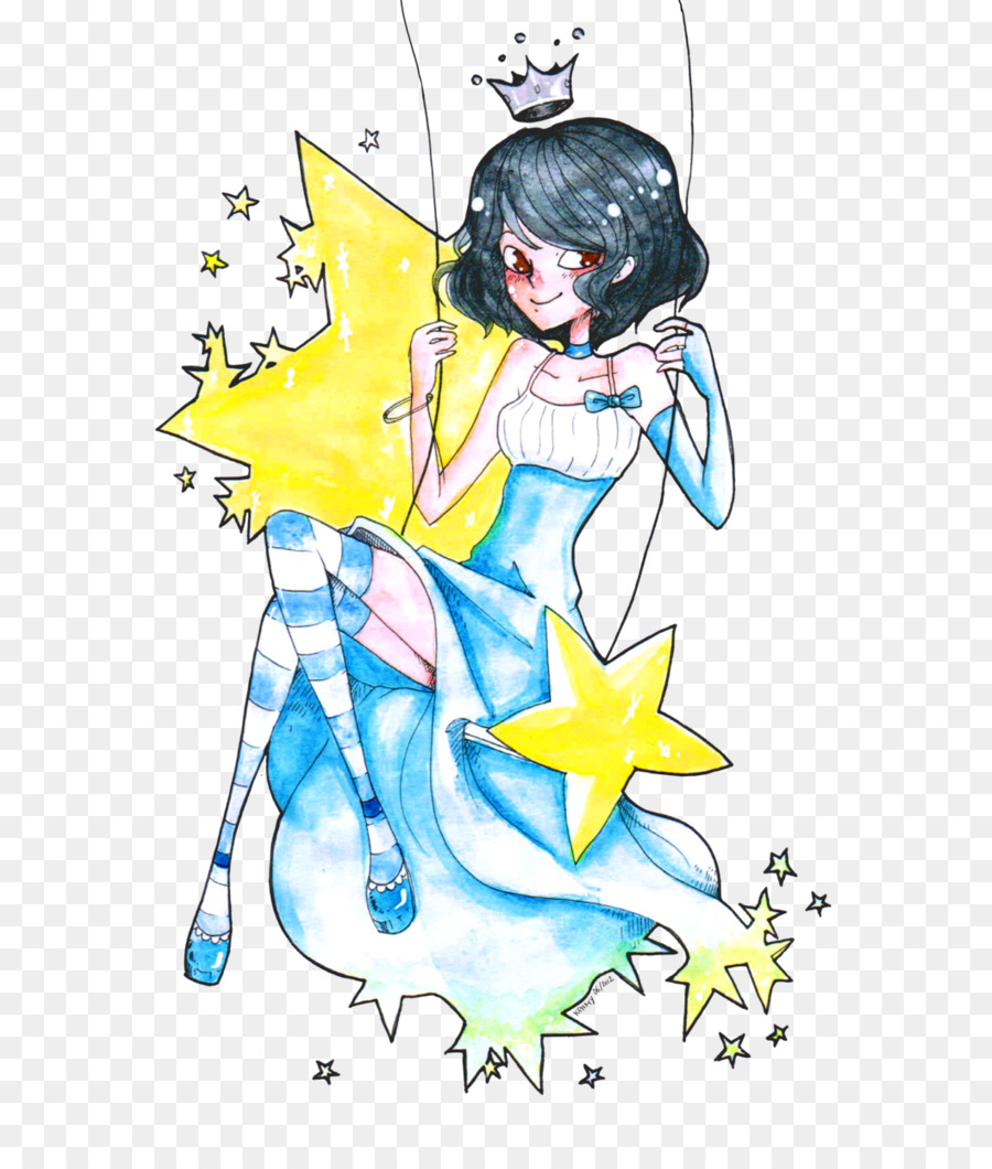Fan-Kunst Inori Yuzuriha Zeichnung Zeichen - Augenzwinkern Augenzwinkern Little Star