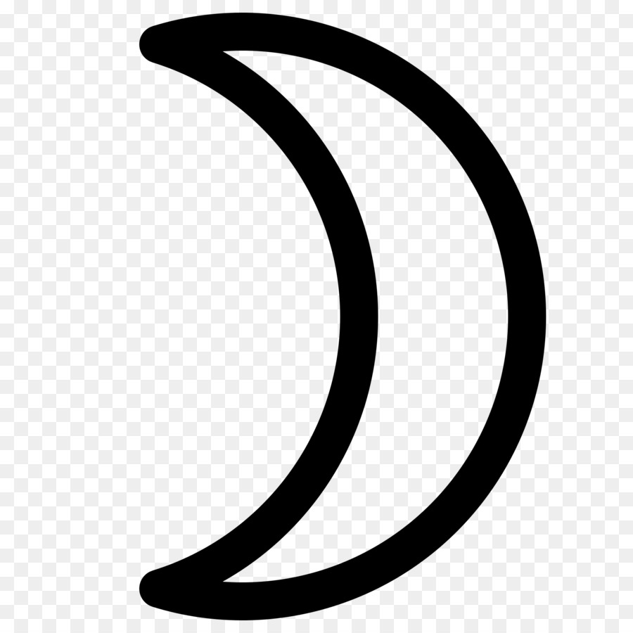 Trái đất dấu hiệu Chiêm tinh mặt Trăng Thiên văn biểu tượng - crescent