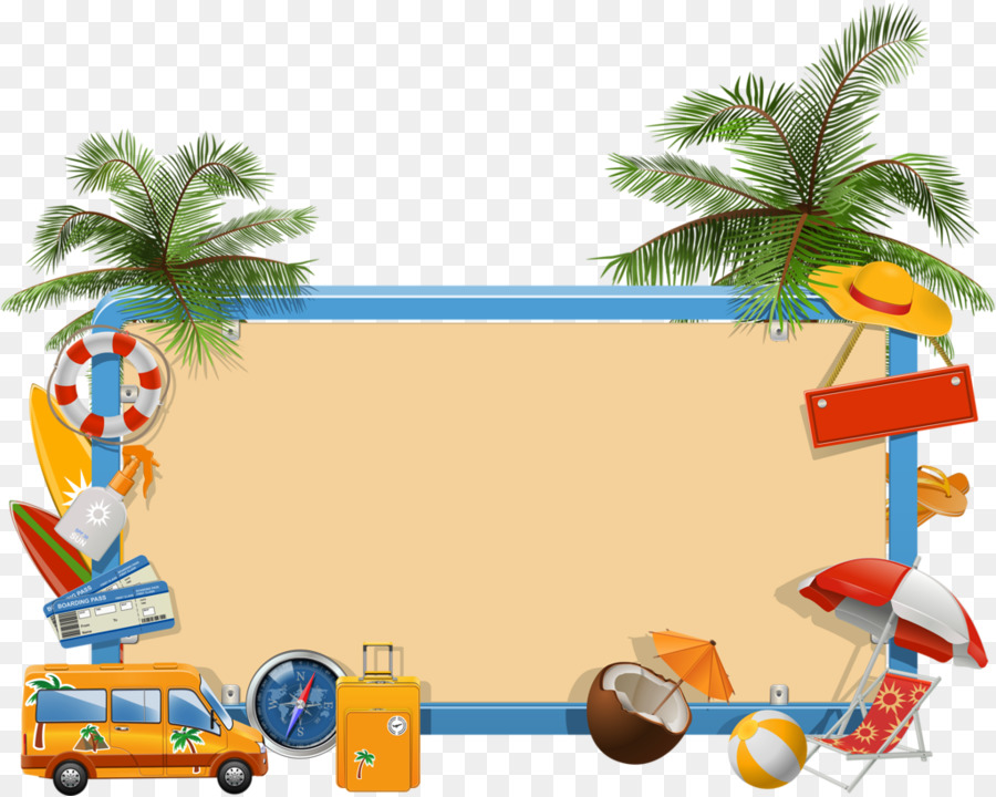 Kỳ nghỉ hè Clip nghệ thuật - bãi biển yếu tố