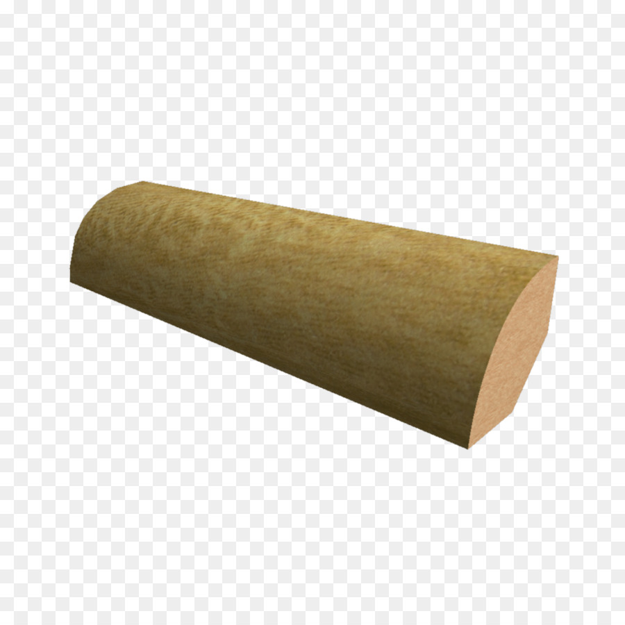 Engineered wood Baseboard Molding Quartal Runde - Sand dollar
