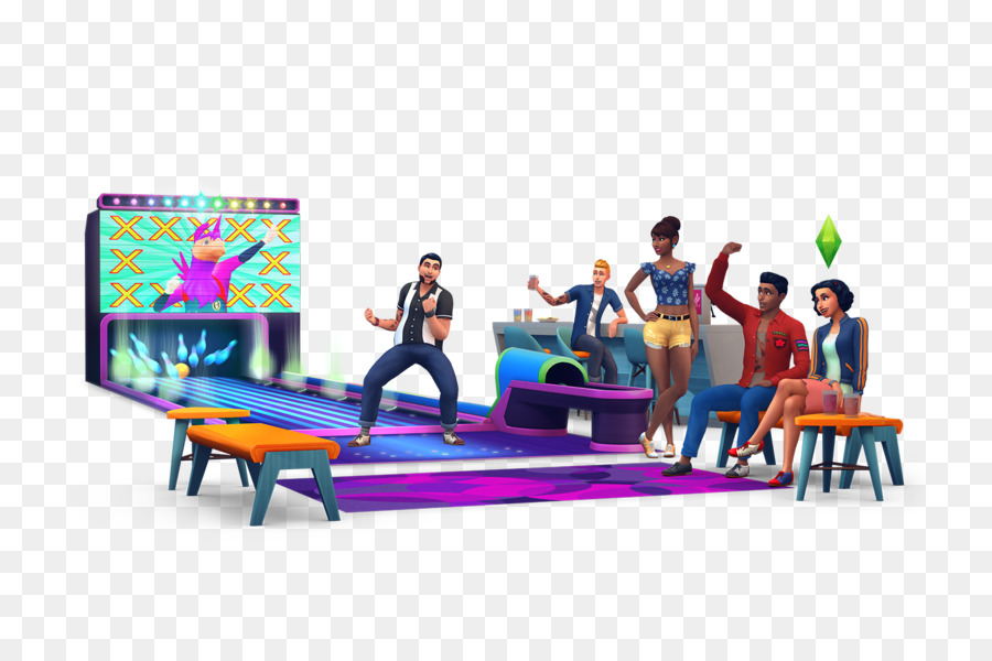 Die Sims 3 Stuff packs Die Sims 4: Hunde & Katzen Die Sims 4: das Leben in der Stadt-Video-Spiel Bowling - Bowling Spiel, Nacht