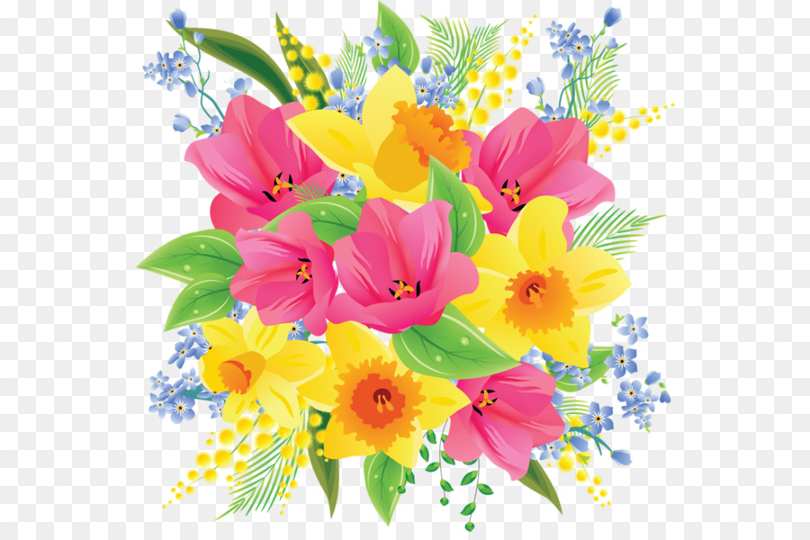 Lily Flower Cartoon Png Download 600 591 Free Transparent