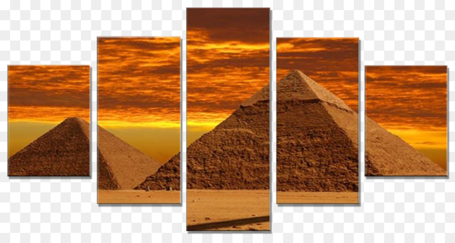 Piramidi egiziane fotografia Monocromatica - 30 0 spazzamento