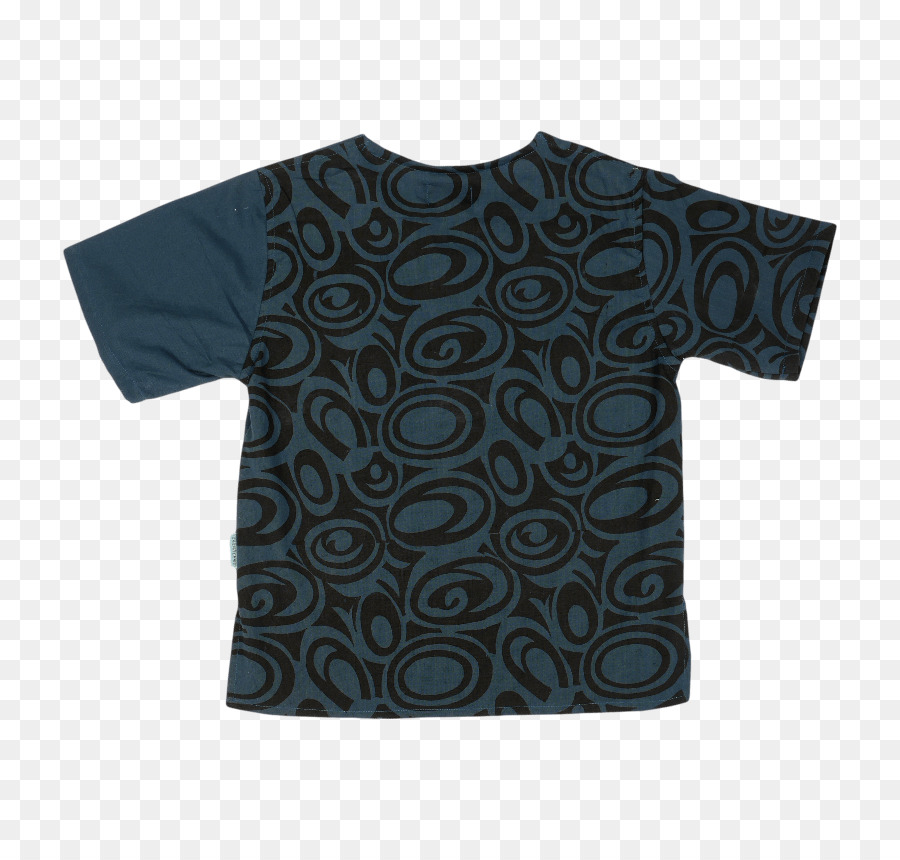 T-shirt-blau, Aqua-Türkis, Kobalt blau - Kleidung gedruckten Muster