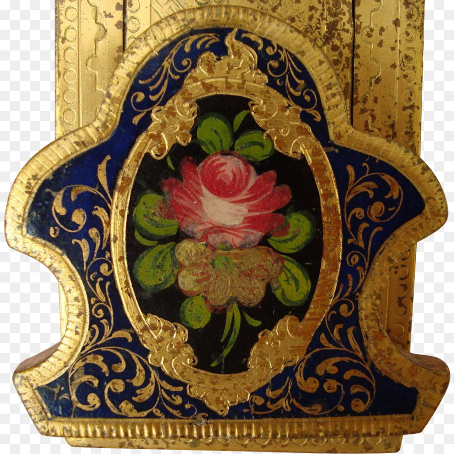 Vaso di fiori Floreale Cornici - quadro dipinto a mano libro