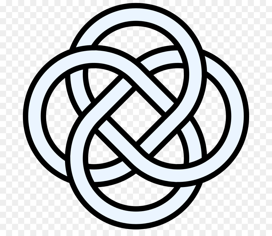 Celtic Knot Line Art