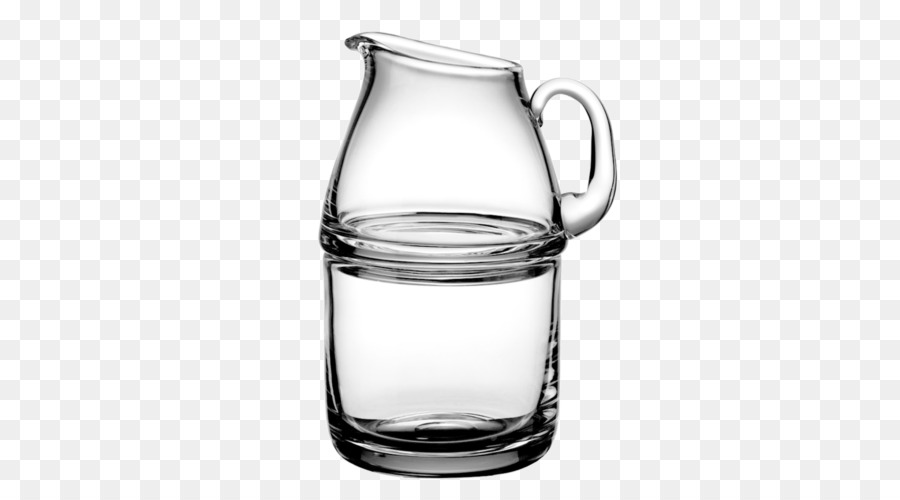 Glas Krug Kanne Karaffe Geschirr - Ice Bucket Budweiser