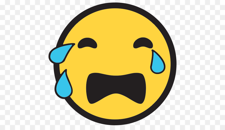 Emoticons Smiley-Gesicht mit Tränen der Freude emoji Weinen - Weinen