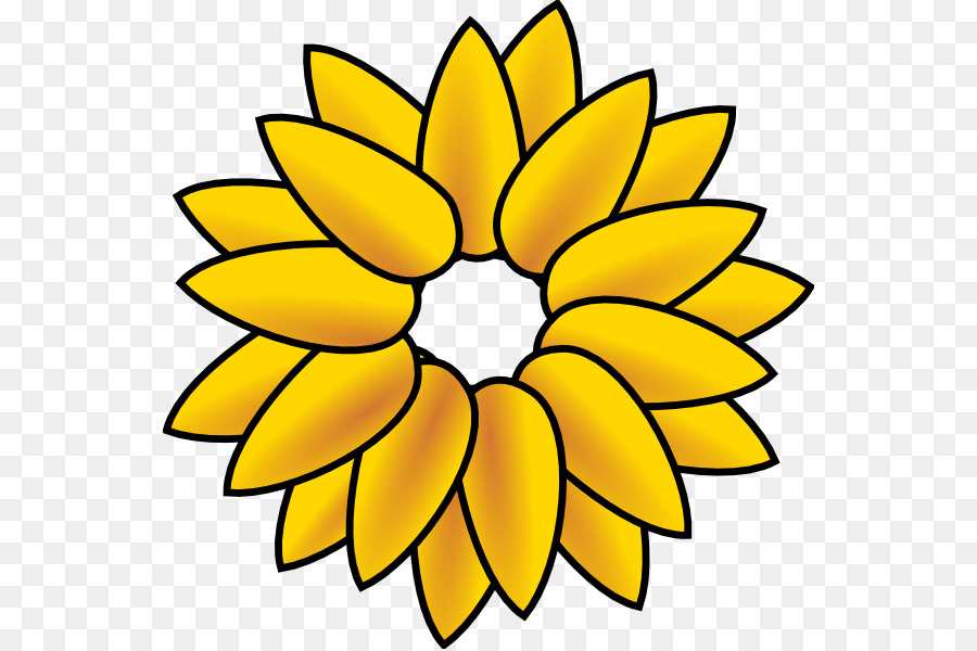 Gemeinsame Sonnenblume clipart - kleine daisy