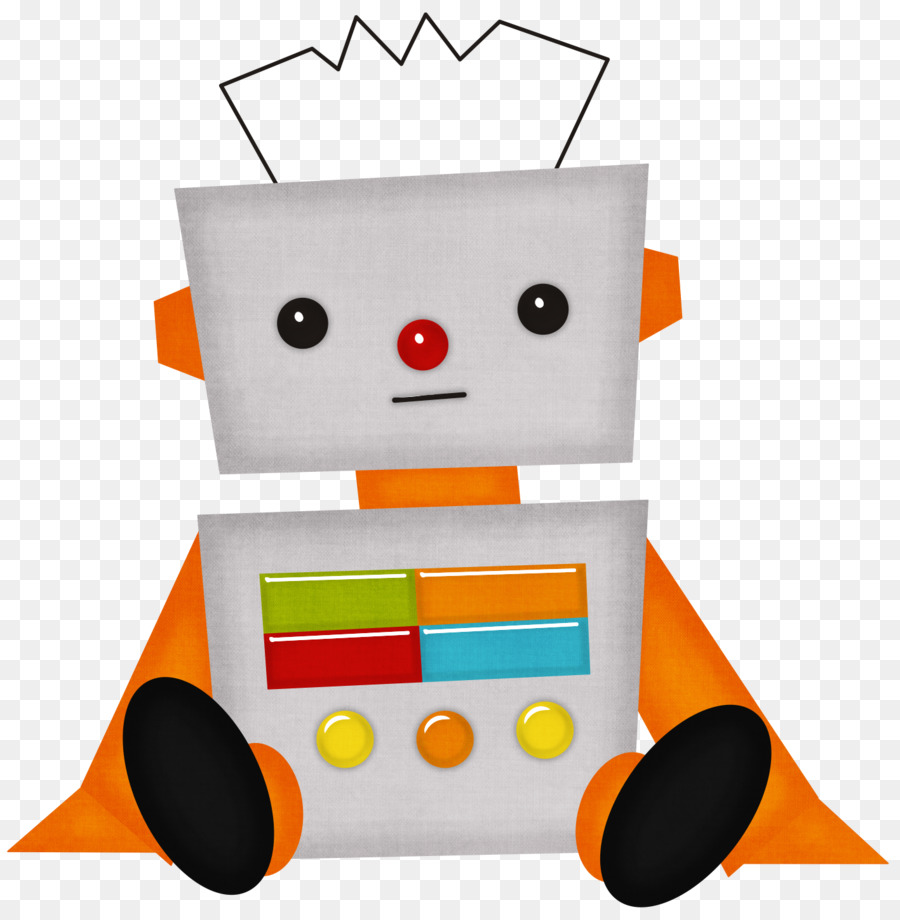 Robot đứa Trẻ thông Tin Clip nghệ thuật - giống như màn cửa