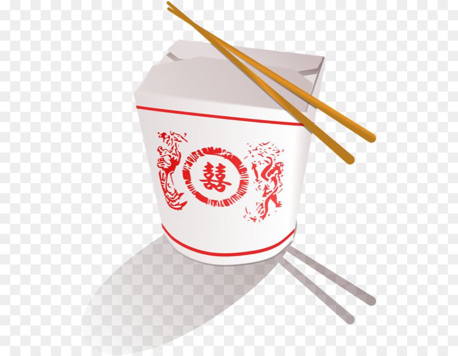 Chinesische Küche, asiatische Küche, Take-out Lebensmittel-clipart - ein paar Stäbchen