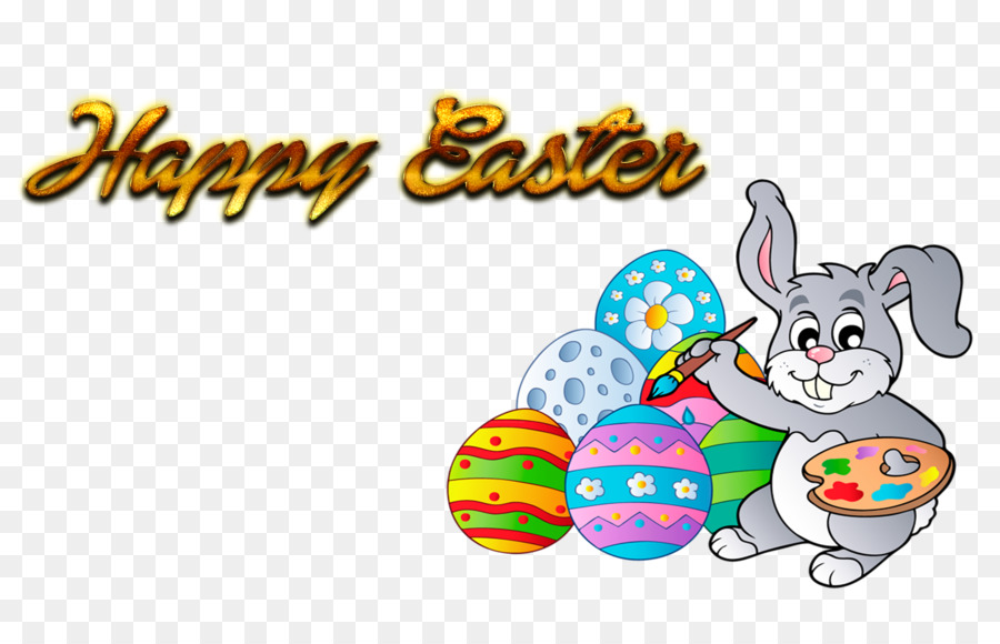 Easter Bunny trứng Phục sinh Clip nghệ thuật - chúc mừng ngày lễ phục sinh 2018