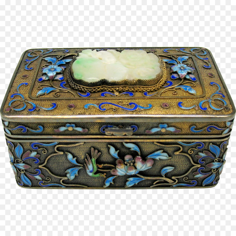 Schatulle Box Schmuck Antik Silber - Chinesisch Stil box Titel