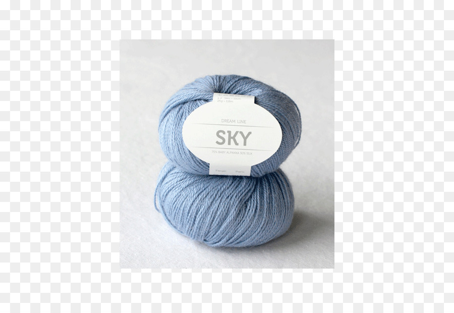 Alpaka-Garn-Wolle-Stricken-Qualität - Traum Himmel