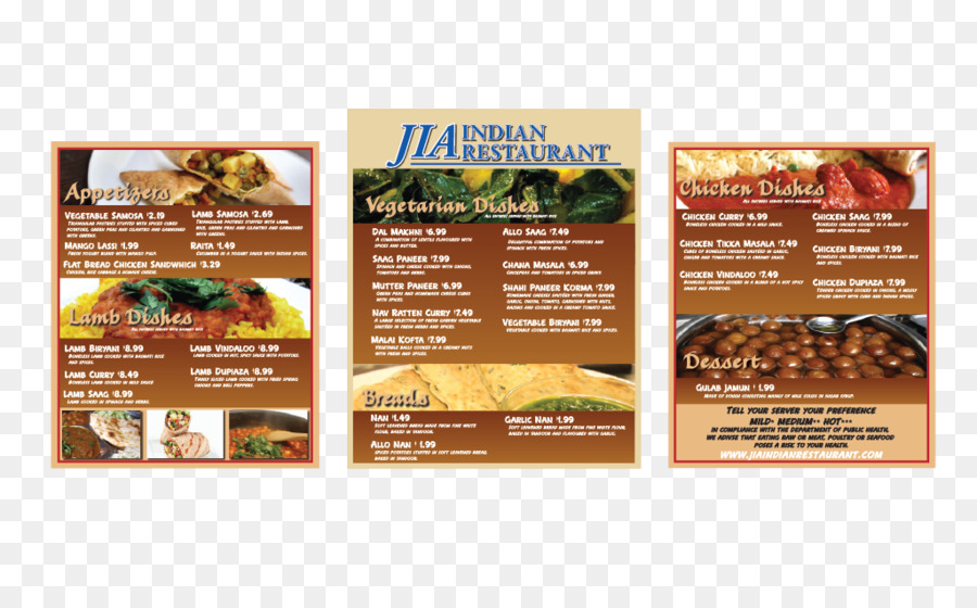 Werbung-Flyer-Broschüre-Rezept Brand - Restaurant Menü design