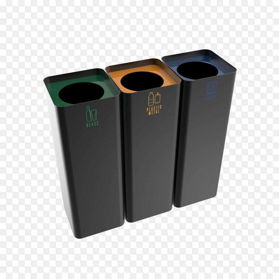 Scomparto di riciclaggio Bidoni della Spazzatura & Cestini per la Carta di Metallo di differenziazio - cestino