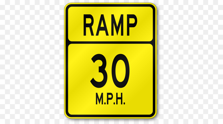 Advisory limite di velocità, Traffico, segno, Avvertimento, segno - attenzione frame