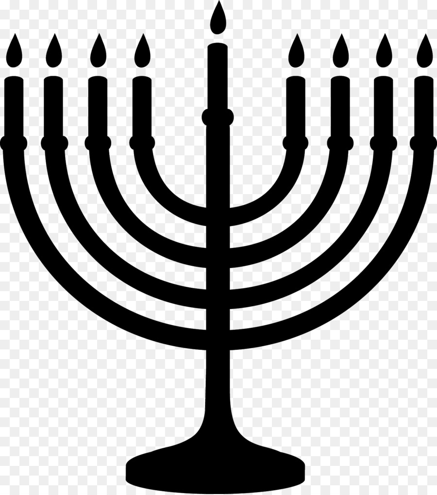 Menorah Ebraica Ebraismo simbolismo di Hanukkah Clip art - hanukkah