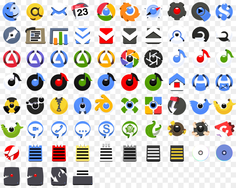 Icone del Computer grafico di Colore mouse del Computer - più di vettore