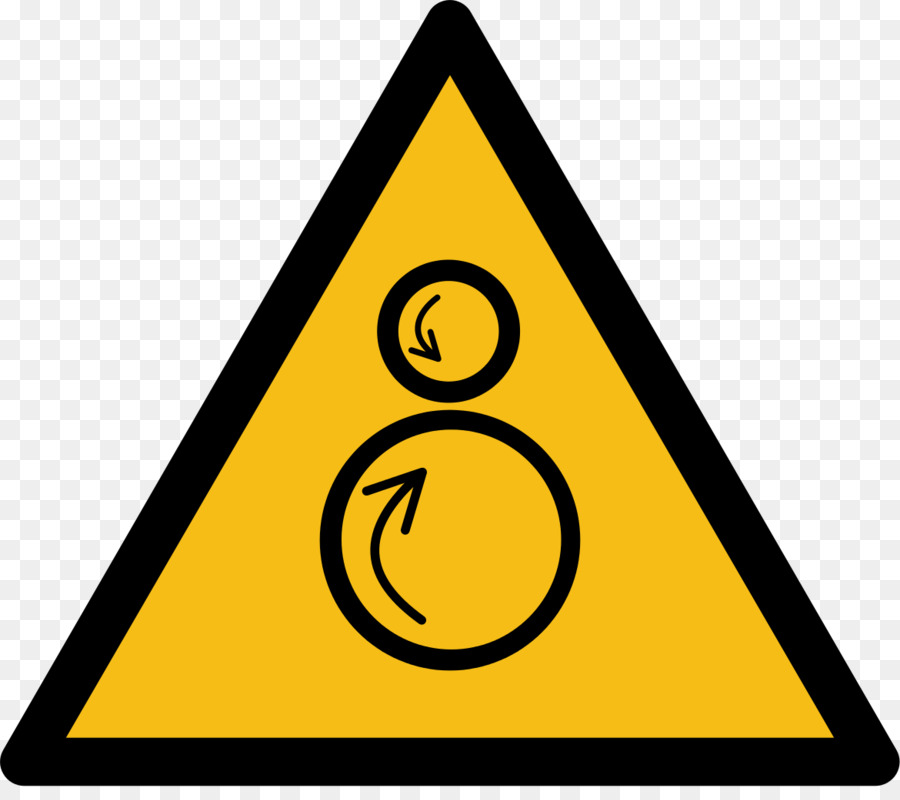 Radiazioni Non ionizzanti rischio Biologico simbolo di Pericolo - Cartello di avvertimento