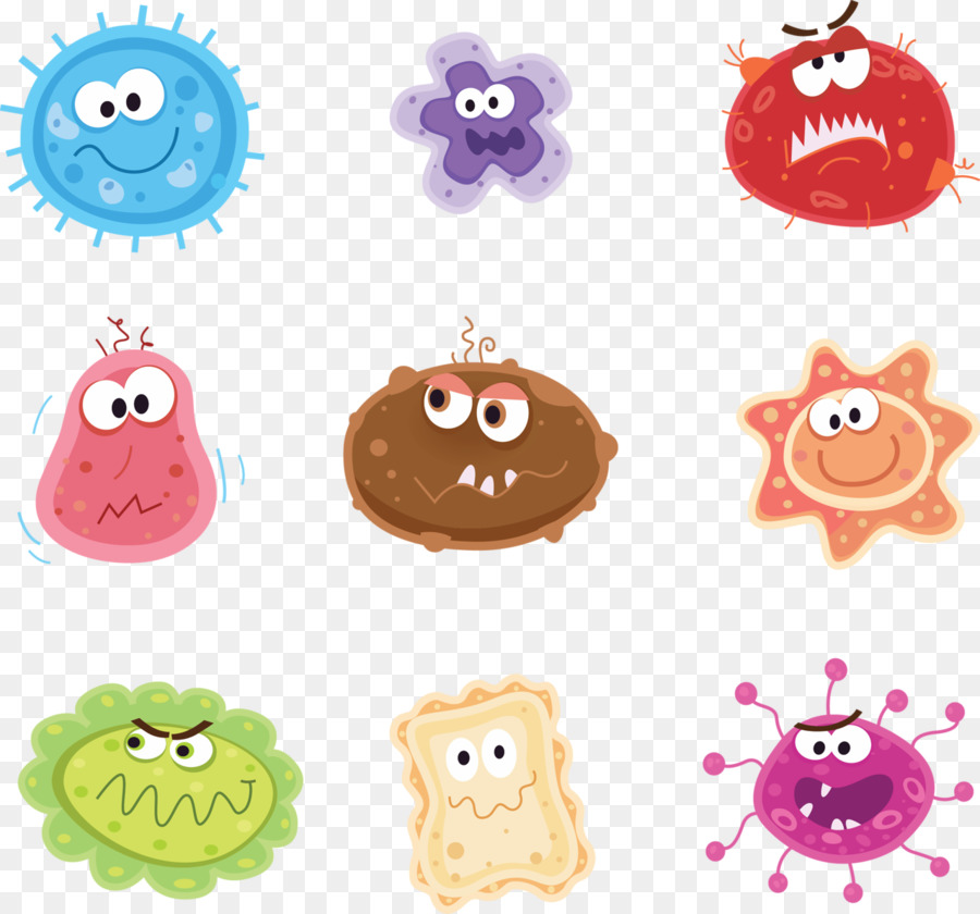 Bacteria Cartoon