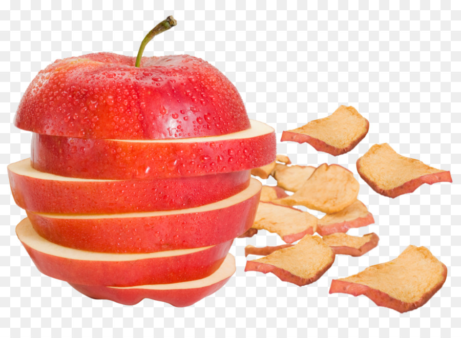 Apple crisp Bio-Lebensmittel - getrocknete Früchte Taschen