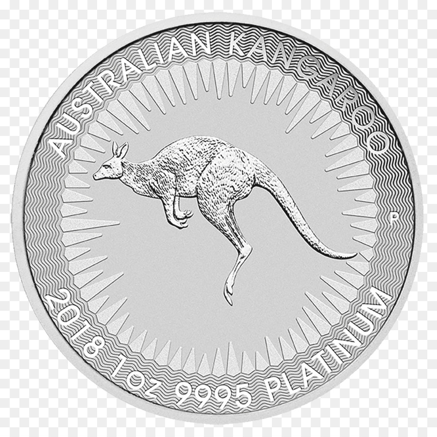 Perth Mint Känguru-Platin-Münzen-Bullion Münze - Australien kangaroo