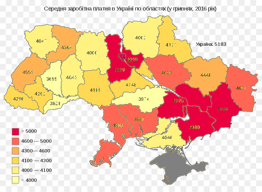 Ucraina mappa Linguistica mappa del Mondo di Lingua ucraina Censimento - Stipendio