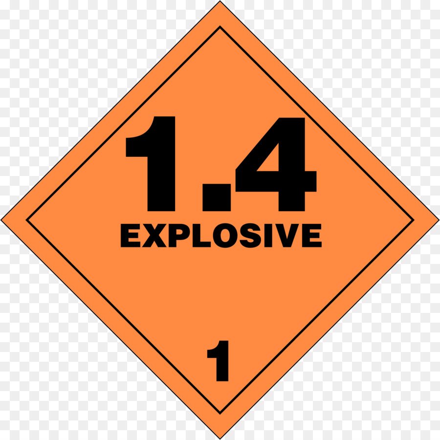 Gefährlicher Güter Explosive material Explosion Plakat - Feuerwerk