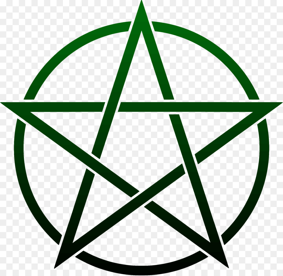 La Wicca Pentagramma Pentacolo Stregoneria Simbolo - Pentagramma
