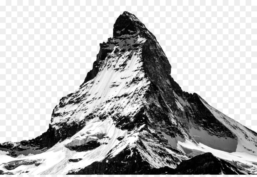 La fotografia in bianco e Nero di Montagna - neve in montagna