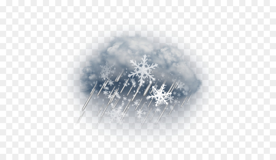 Pioggia e neve mista previsioni del tempo di Congelamento la pioggia d'Inverno - nevica