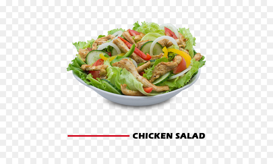 Spinat-Salat Fattoush Caesar-Salat griechischer Salat - Hähnchen Salat