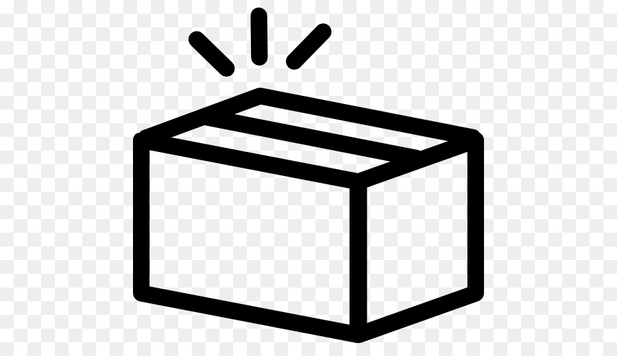 Box-Computer, Symbole, Verpackung und Kennzeichnung - geschlossen Vektor