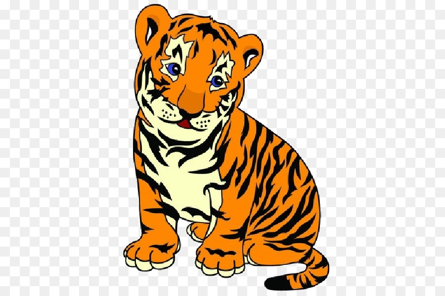 Felidae Bengal tiger Clip-art - Tiger Cartoon