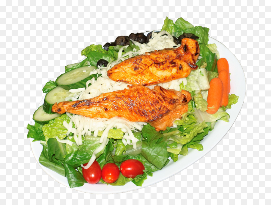 Caesar Salat Vegetarische Küche Blatt-Gemüse Garnieren - Hähnchen Salat