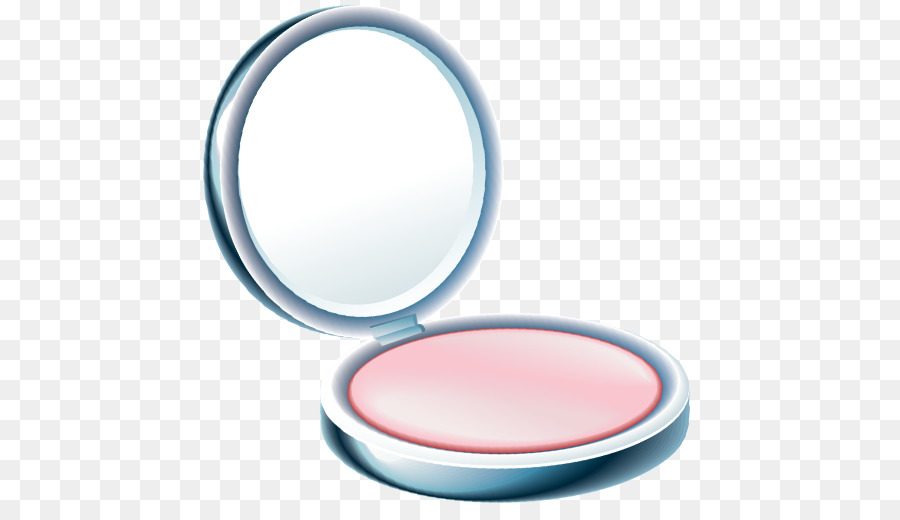Cosmetici Cipria Icone Del Computer Specchio - polvere effetto