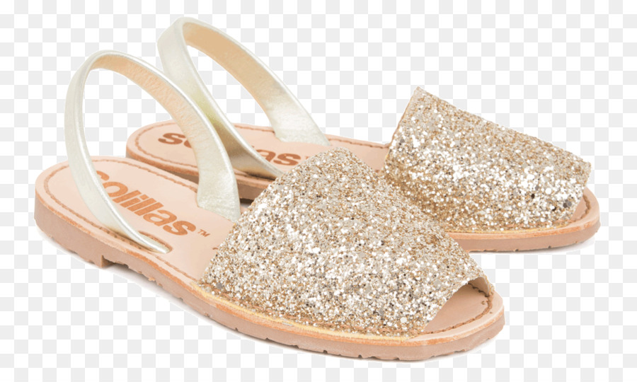 Schuh Sandale Schuhe Mode Solillas - Glitzer Material