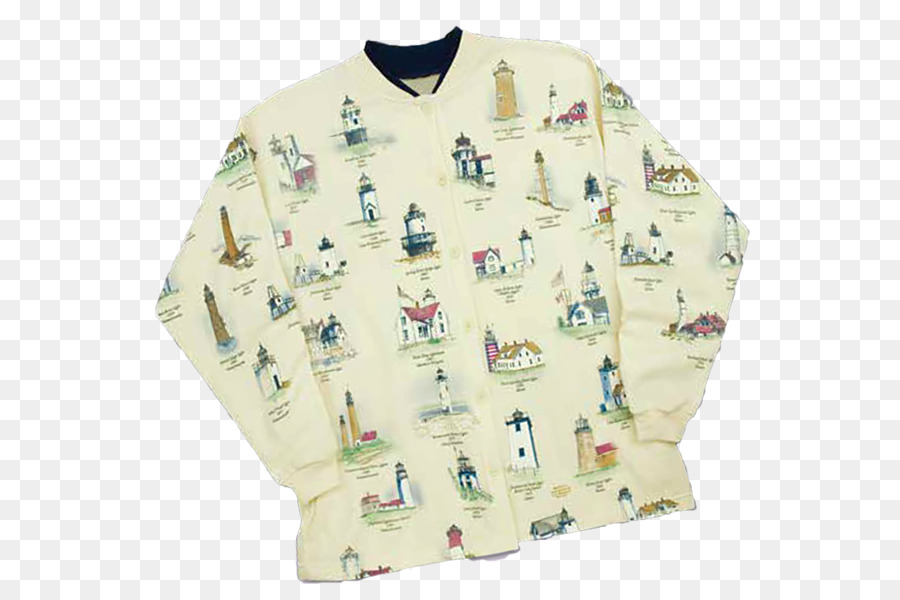 T-shirt Cardigan quần Áo Tay áo Len - ngọn hải đăng