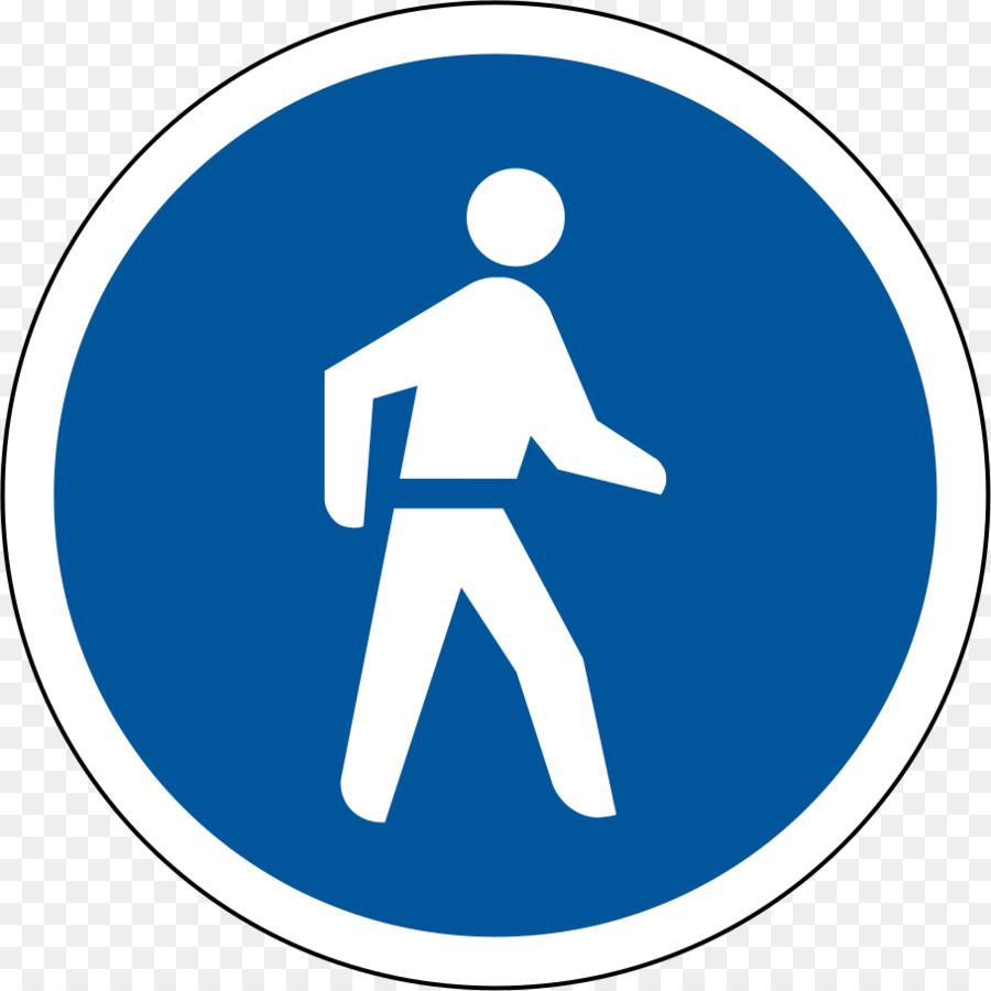 Verkehrszeichen R109 road Pedestrian - Geräte